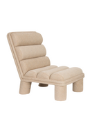 Bouclé Channeled Lounge Chair | Dutchbone Fern | Dutchfurniture.com
