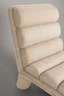 Bouclé Channeled Lounge Chair | Dutchbone Fern | Dutchfurniture.com
