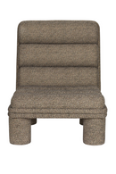 Bouclé Channeled Lounge Chair | Dutchbone Fern | Dutchfurniture.com
