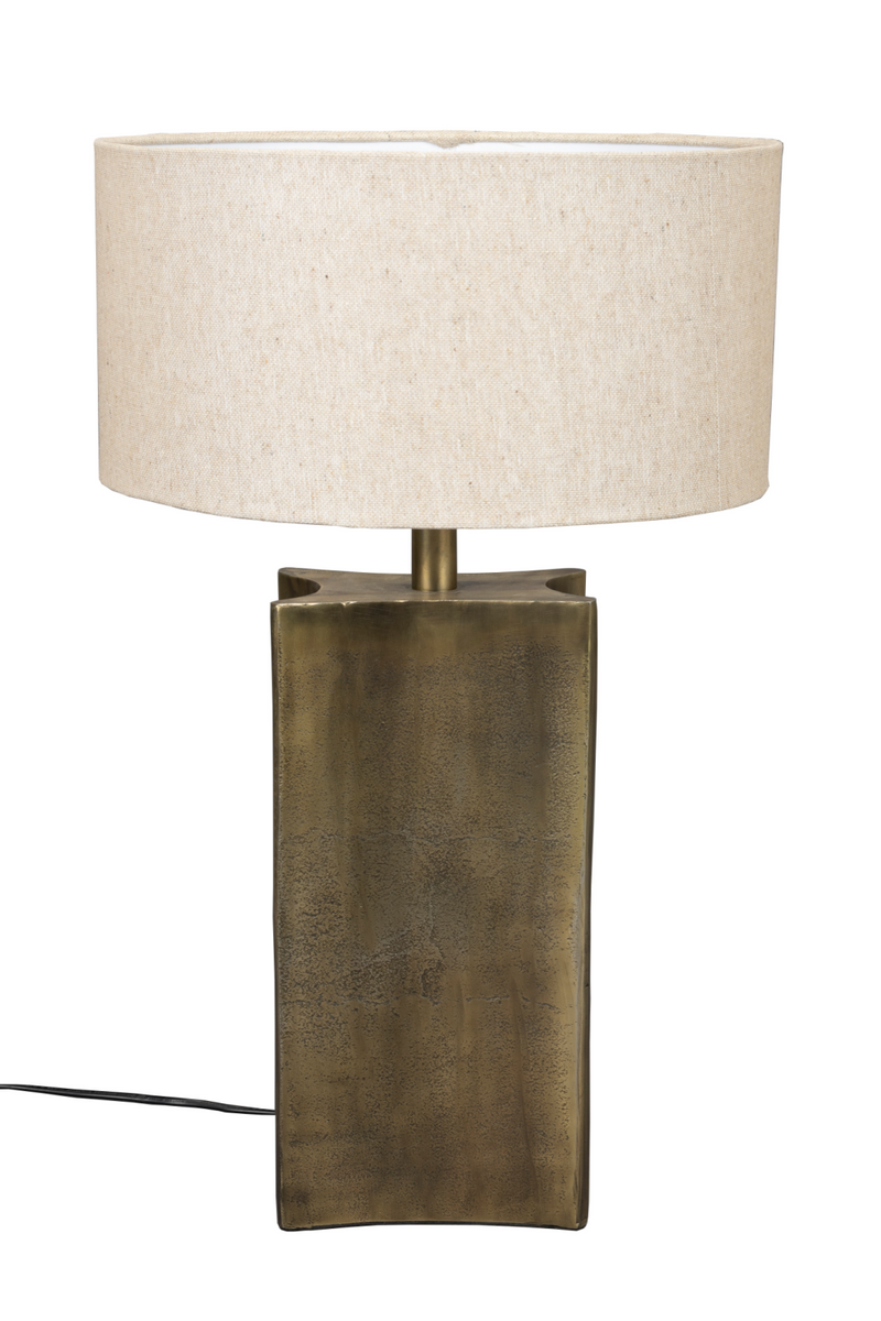 Cream Linen Table Lamp | Dutchbone Rico | Dutchfurniture.com