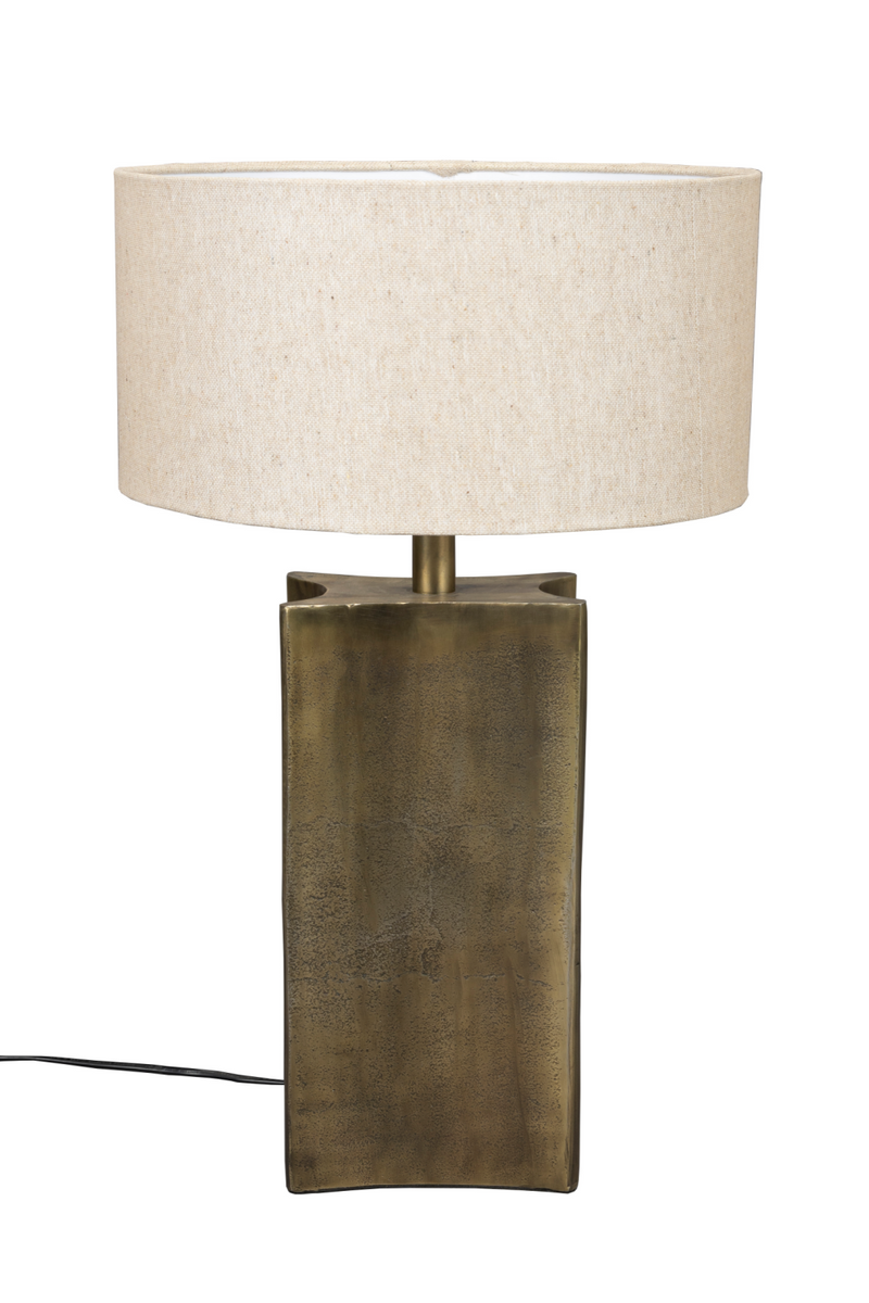 Cream Linen Table Lamp | Dutchbone Rico | Dutchfurniture.com