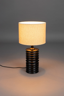 White Linen Table Lamp | Dutchbone Yalu | Dutchfurniture.com