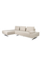 Off White Upholstered Sofa | Dutchbone Shelly | Dutchfurniture.com