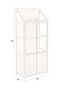 Gold Display Cabinet | Dutchbone Monviso | Oroatrade.com