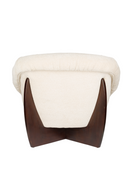 Beige Bouclé Lounge Chair | Dutchbone Emilius | Oroatrade.com