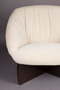 Beige Bouclé Lounge Chair | Dutchbone Emilius | Oroatrade.com