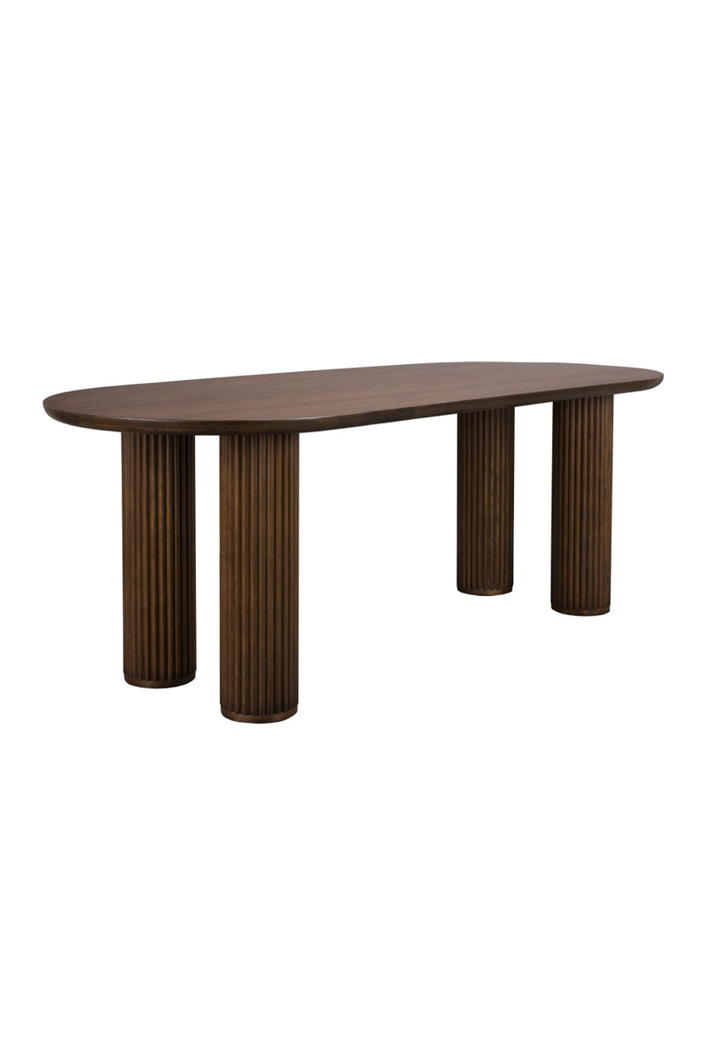 Brown Oak Dining Table | Dutchbone Dean | Dutchfurniture.com