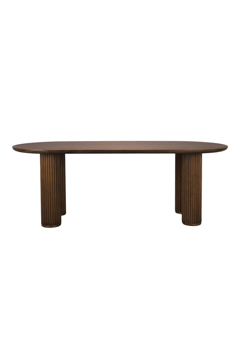 Brown Oak Dining Table | Dutchbone Dean | Dutchfurniture.com