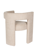 Beige Woven Design Dining Chair | Dutchbone Medina | Dutchfurniture.com