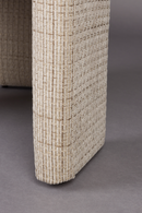 Beige Woven Design Dining Chair | Dutchbone Medina | Dutchfurniture.com