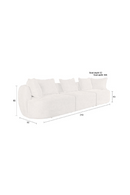 Woven Fabric 3-Seater Sofa | Dutchbone Rocca | Dutchfurniture.com