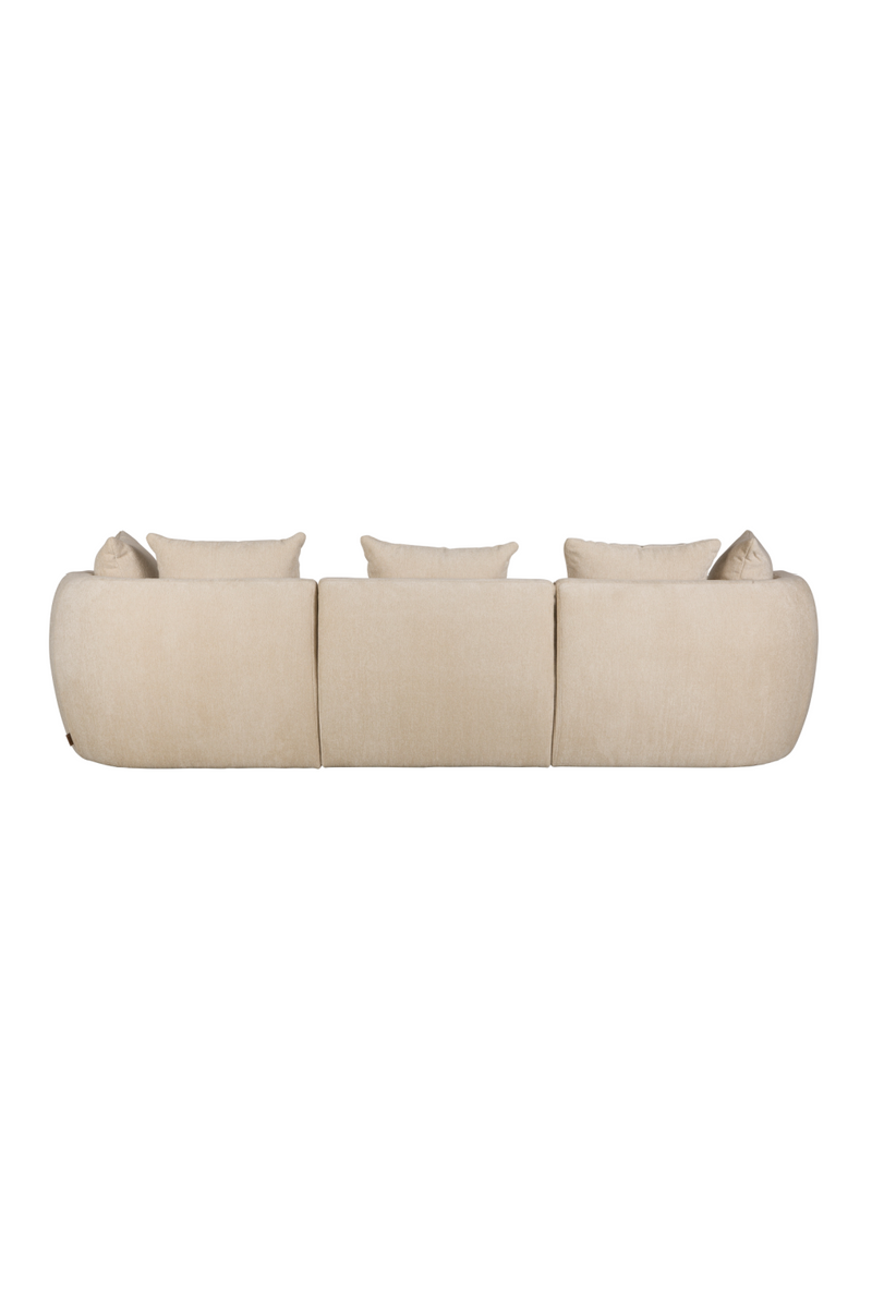 Woven Fabric 3-Seater Sofa | Dutchbone Rocca | Oroatrade.com