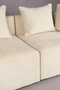 Woven Fabric 3-Seater Sofa | Dutchbone Rocca | Oroatrade.com