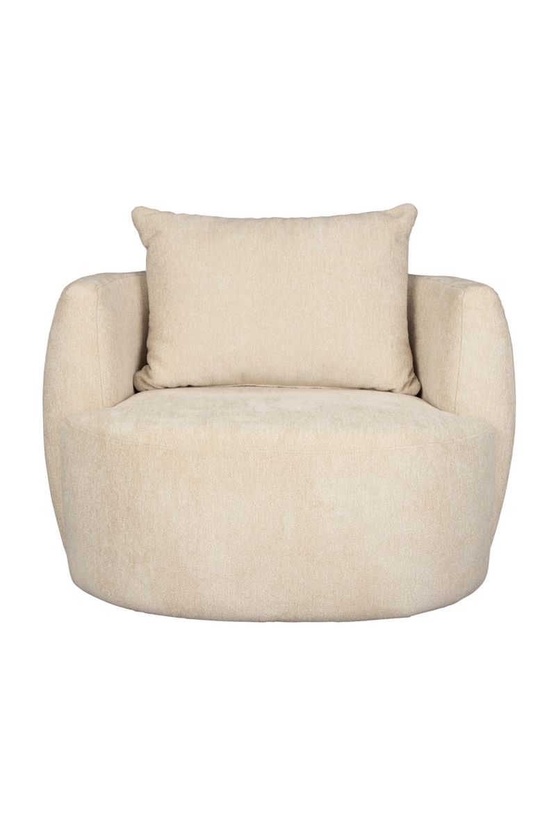 Woven Lounge Barrel Chair | Dutchbone Rocca | Oroatrade.com