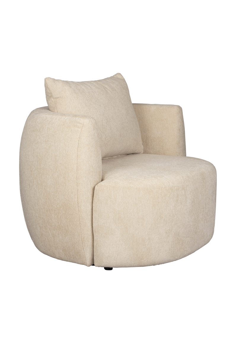 Woven Lounge Barrel Chair | Dutchbone Rocca | Oroatrade.com