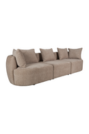 Woven Fabric 3-Seater Sofa | Dutchbone Rocca | Oroatrade.com