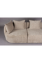 Woven Fabric 3-Seater Sofa | Dutchbone Rocca | Dutchfurniture.com