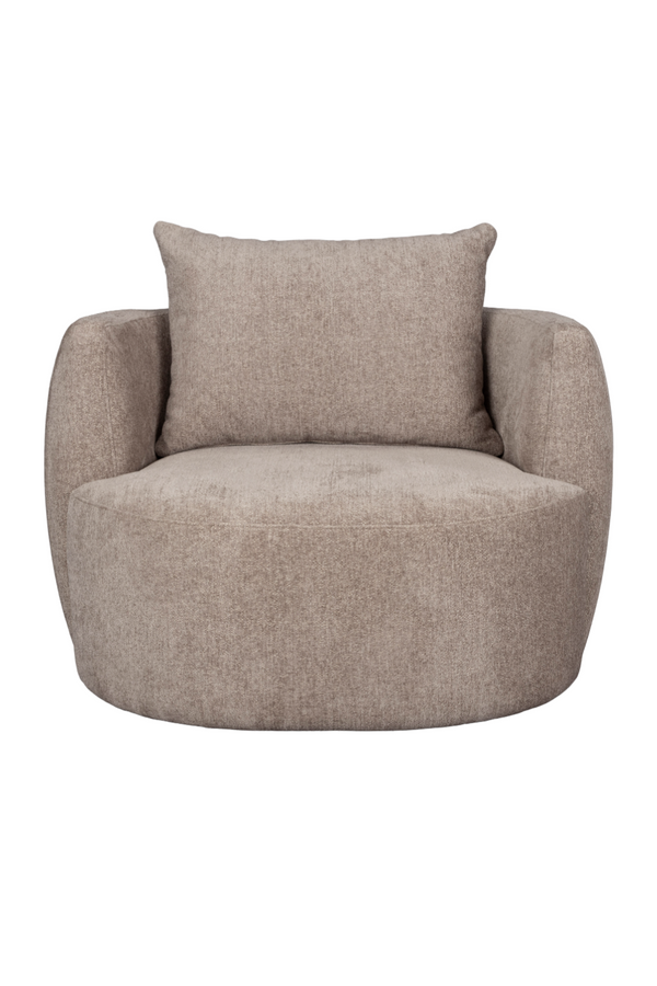 Woven Lounge Barrel Chair | Dutchbone Rocca | Dutchfurniture.com