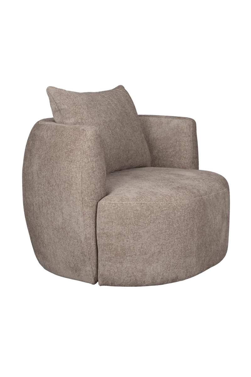 Woven Lounge Barrel Chair | Dutchbone Rocca | Oroatrade.com