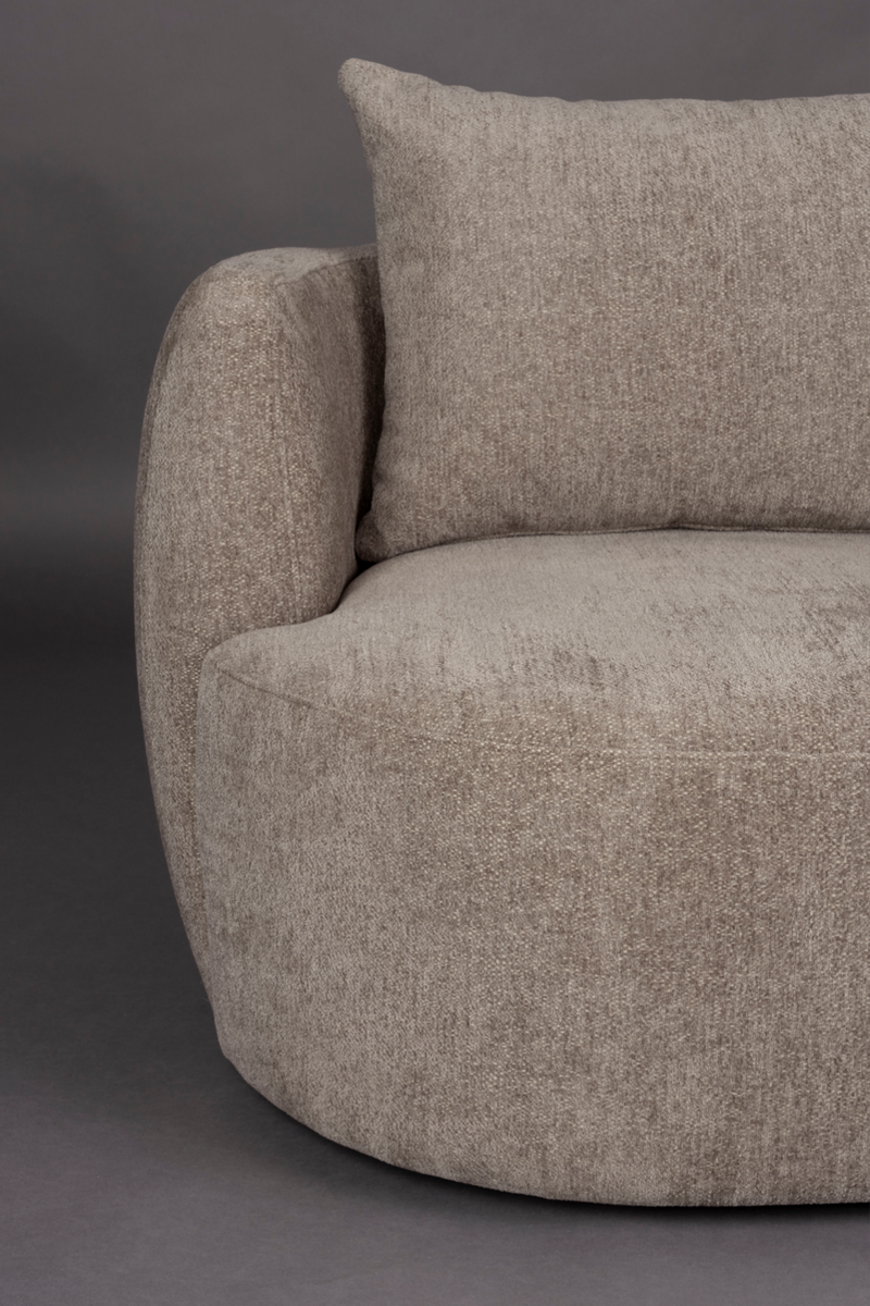 Woven Lounge Barrel Chair | Dutchbone Rocca | Oroatrade.com