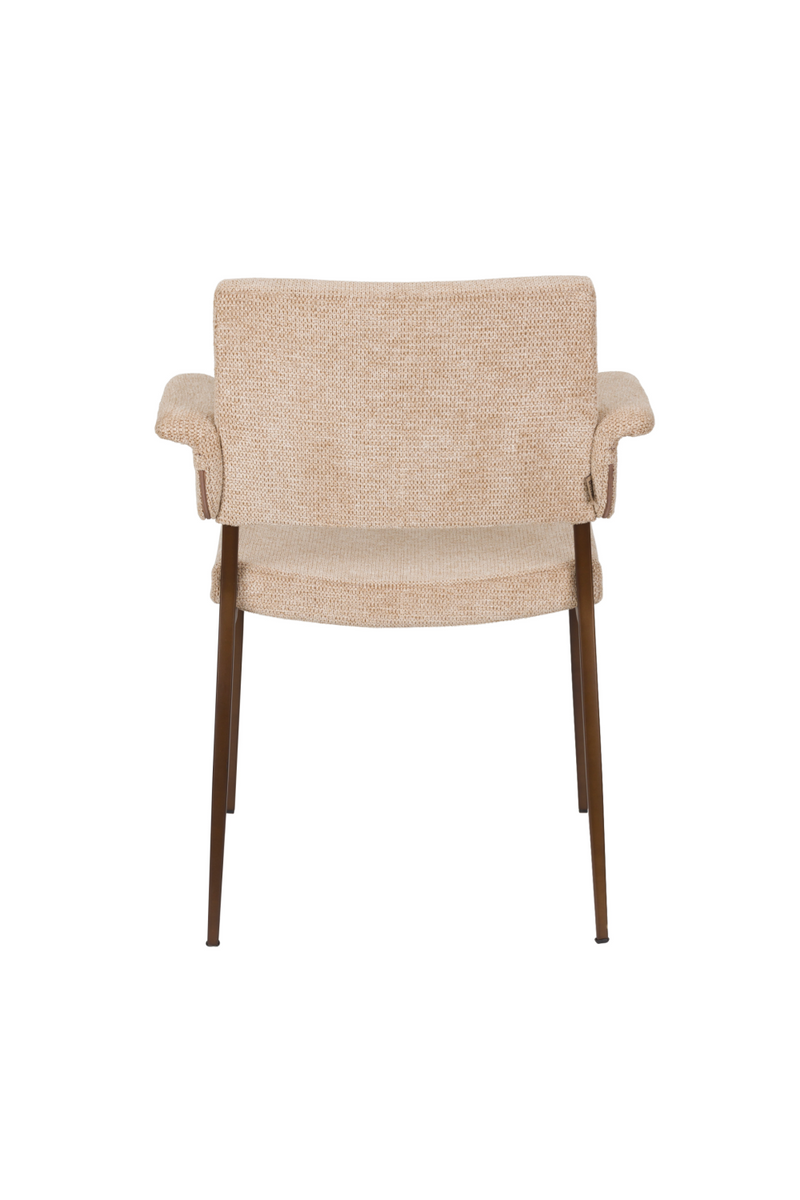 Curved Arm Dining Chair | Dutchbone Portland | Dutchfurniture.com