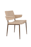 Curved Arm Dining Chair | Dutchbone Portland | Dutchfurniture.com