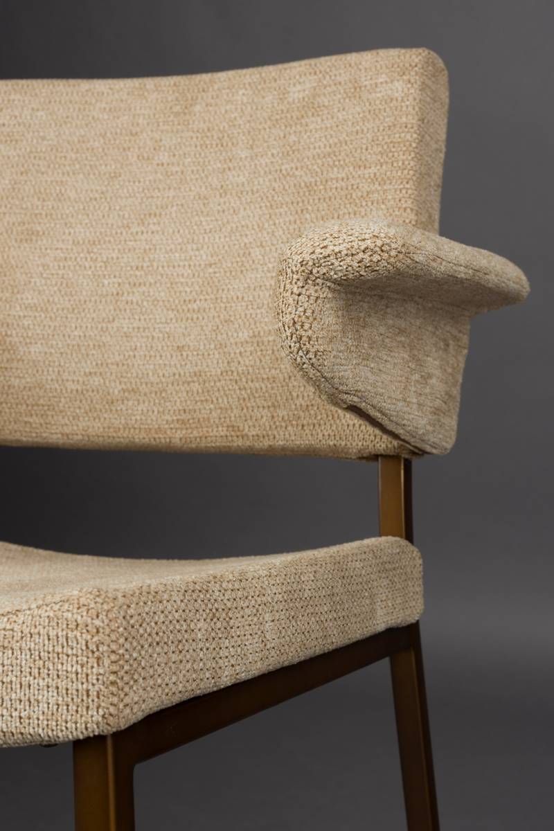 Curved Arm Dining Chair | Dutchbone Portland | Dutchfurniture.com