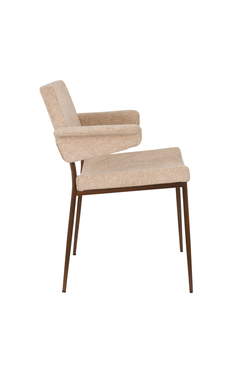 Curved Arm Dining Chair | Dutchbone Portland | Dutchfurniture.com