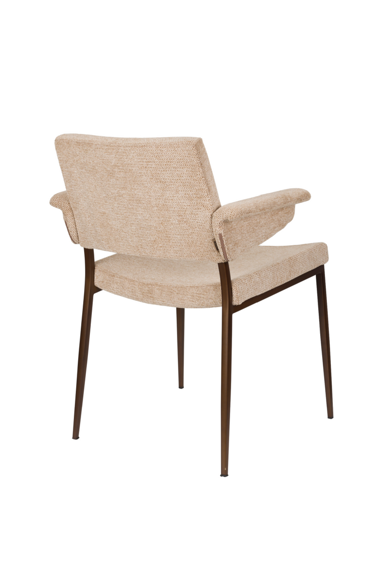 Curved Arm Dining Chair | Dutchbone Portland | Dutchfurniture.com