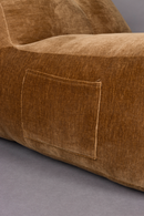 Brown Velvet Lounge Bean Bag | Dutchbone Tombag | Dutchfurniture.com