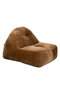 Brown Velvet Lounge Bean Bag | Dutchbone Tombag | Dutchfurniture.com