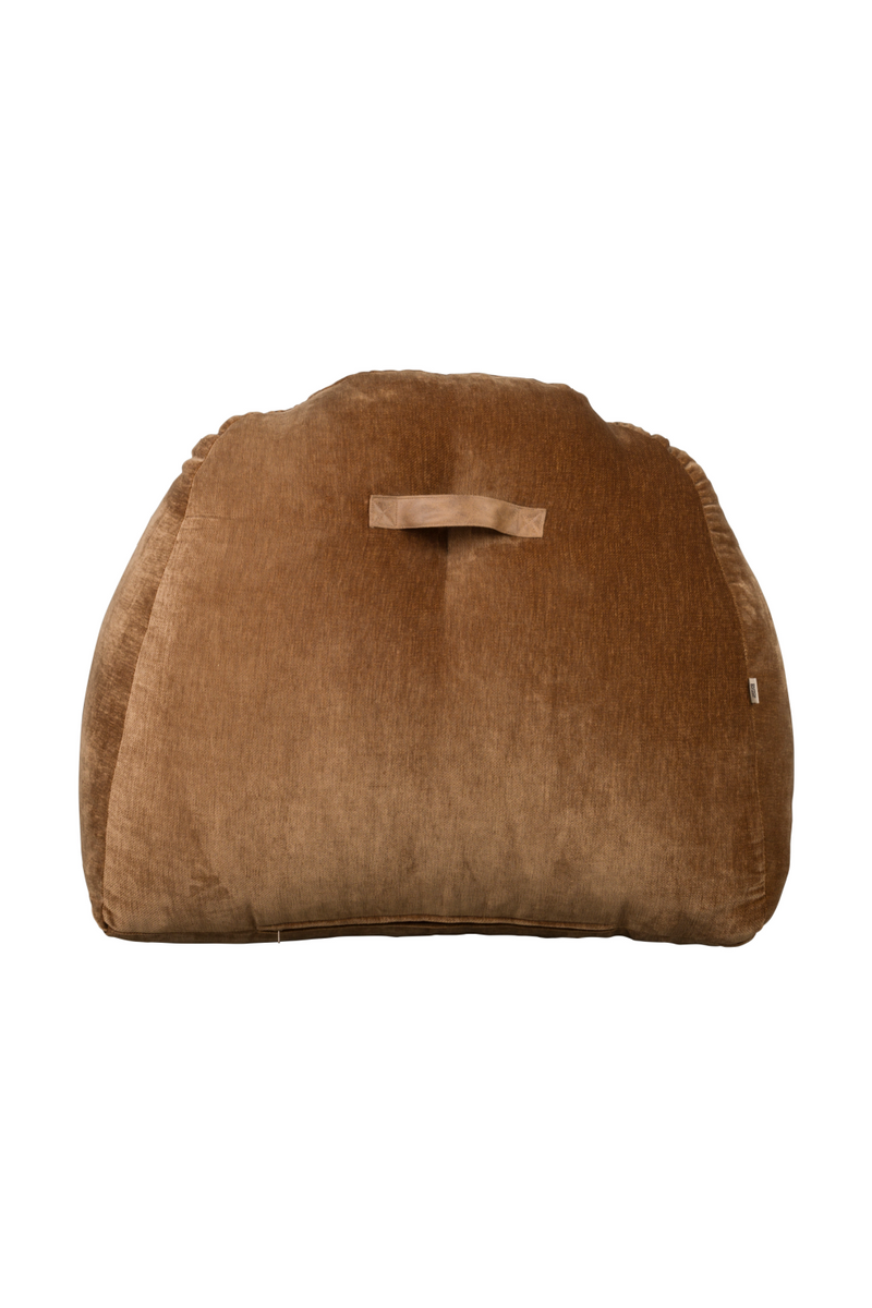 Brown Velvet Lounge Bean Bag | Dutchbone Tombag | Dutchfurniture.com