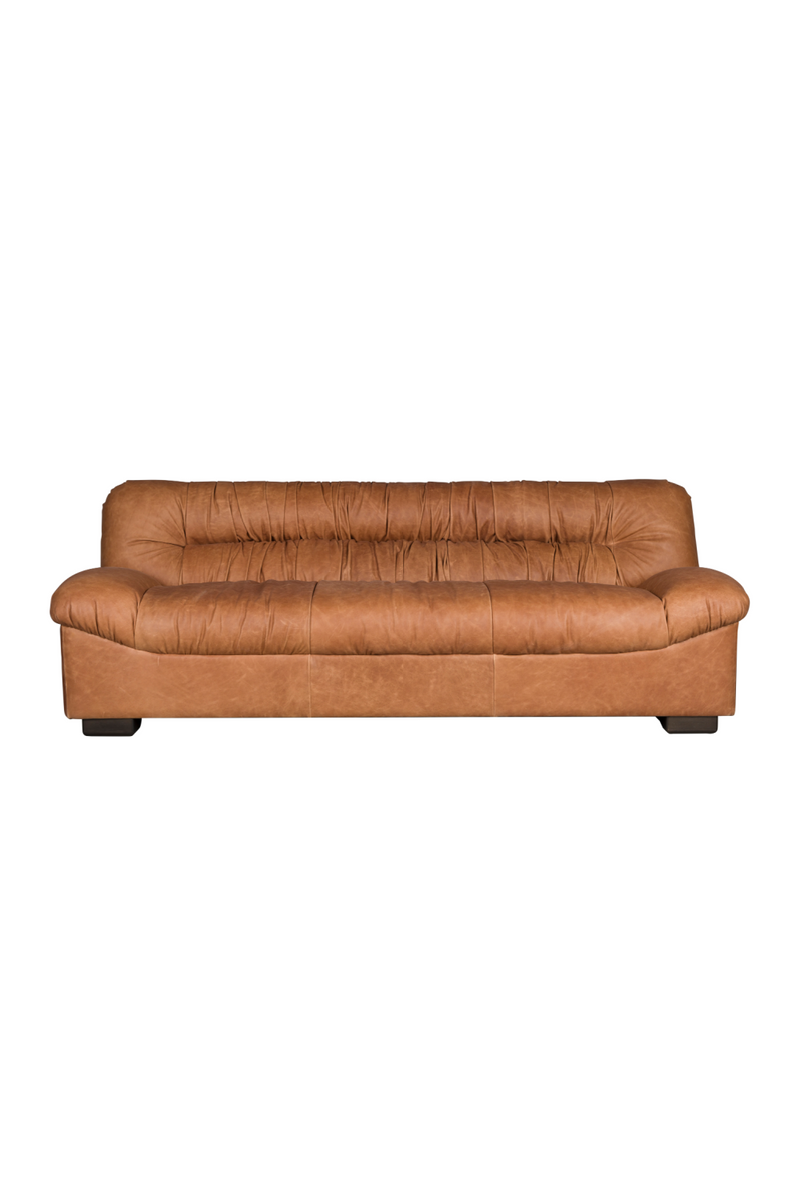 Leather Pleated Sofa | Dutchbone Douglas | Dutchfurniture.com