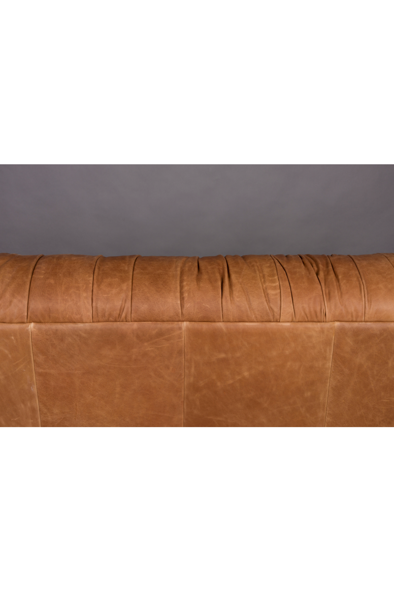 Leather Pleated Sofa | Dutchbone Douglas | Dutchfurniture.com
