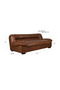 Leather Pleated Sofa | Dutchbone Douglas | Dutchfurniture.com