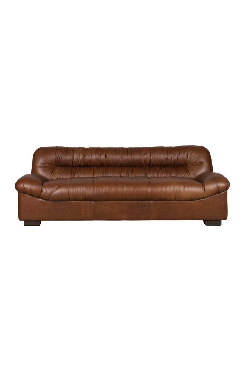 Leather Pleated Sofa | Dutchbone Douglas | Dutchfurniture.com