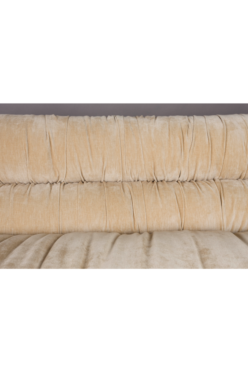 Velvet Pleated Sofa | Dutchbone Douglas | Dutchfurniture.com