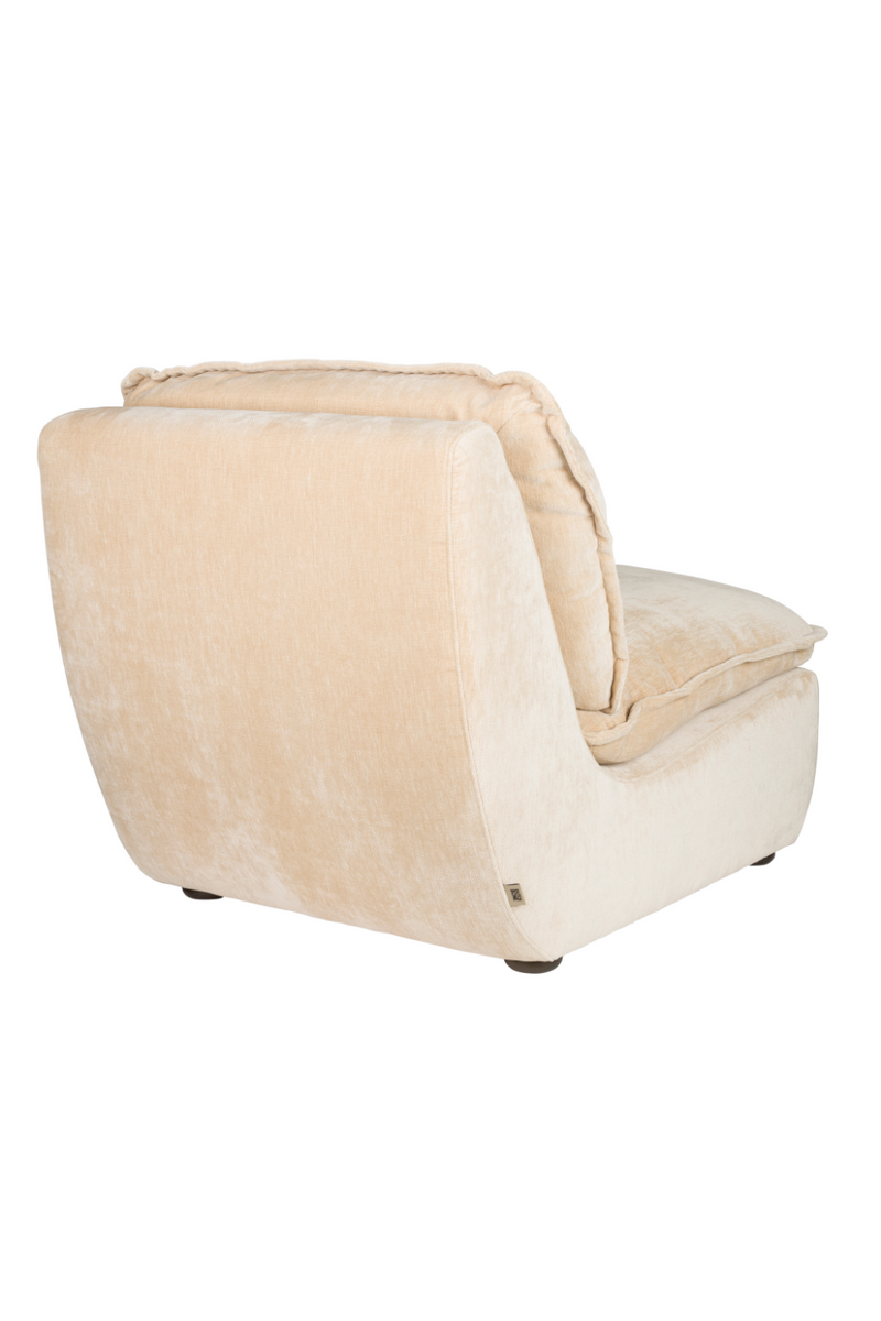 Velvet Upholstered Lounge Chair | Dutchbone Radley | Dutchfurniture.com