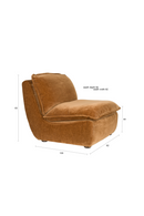 Velvet Upholstered Lounge Chair | Dutchbone Radley | Dutchfurniture.com