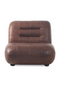 Deep Stitched Leather Lounge Chair | Dutchbone Wyatt | Dutchfurniture.com
