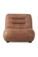 Deep Stitched Leather Lounge Chair | Dutchbone Wyatt | Dutchfurniture.com