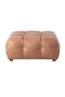 Tufted Leather Ottoman | Dutchbone Hackman | Dutchfurniture.com