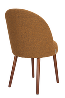 Bouclé Curved Dining Chair (2) | Dutchbone Barbara | Dutchfurniture.com
