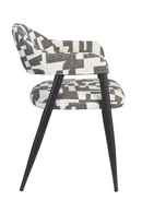 Graphic Patterned Dining Chair (2) | Dutchbone Miyo | Dutchfurniture.com