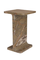 Brown Marble Square Side Table | Dutchbone Satpura | Dutchfurniture.com