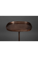 Bronze Pedestal Side Table | Dutchbone Rimo | Dutchfurniture.com