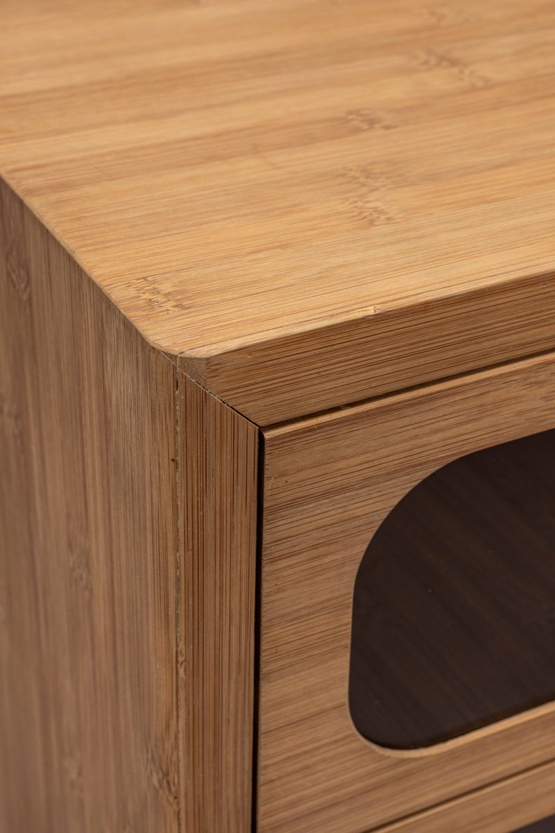 Bamboo Storage Side Table | Dutchbone Caroun | Dutchfurniture.com