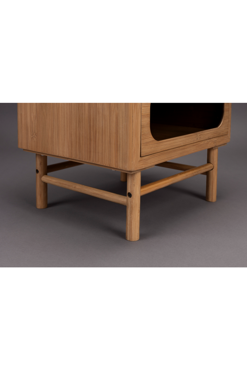 Bamboo Storage Side Table | Dutchbone Caroun | Dutchfurniture.com