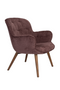Velvet Vintage Style Lounge Chair | Dutchbone Lenn | Dutchfurniture.com