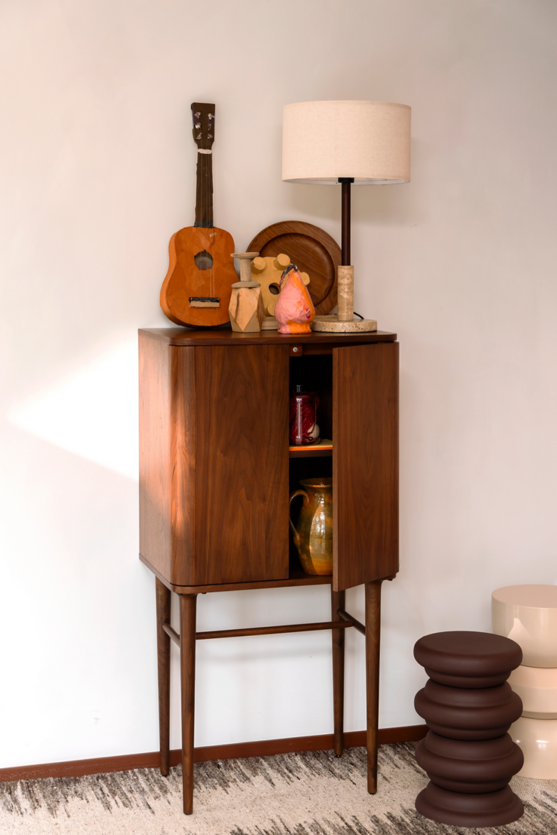 Walnut Veneer Cabinet | Dutchbone Morrison | Dutchfurniture.com